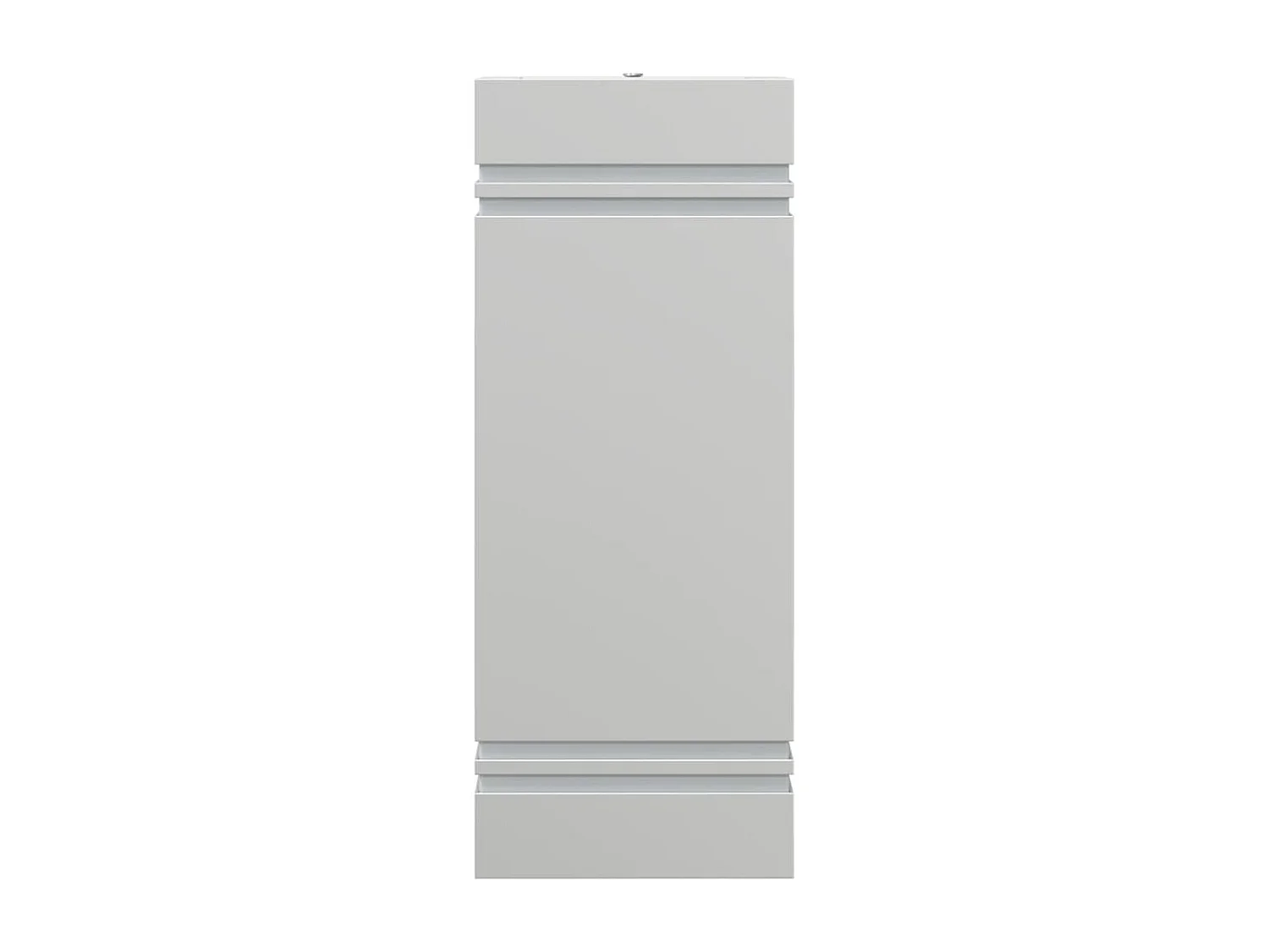 Applique murale d'extérieur argenté acier inoxydable FR391656