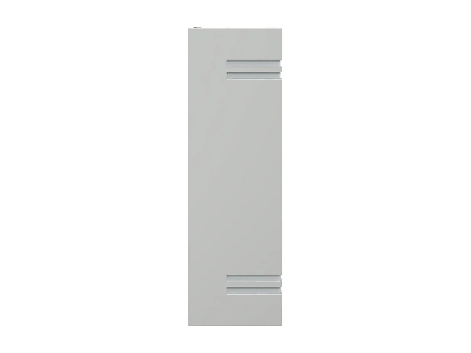 Applique murale d'extérieur argenté acier inoxydable FR391656