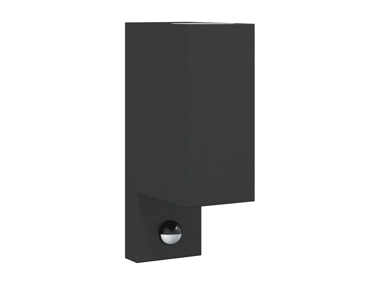 Lámpara de exterior con sensor aluminio fundido a presión negro ES155095