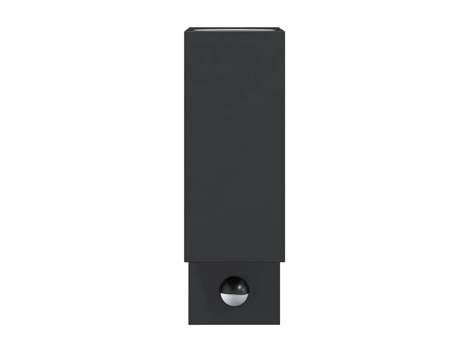Lámpara de exterior con sensor aluminio fundido a presión negro ES155095