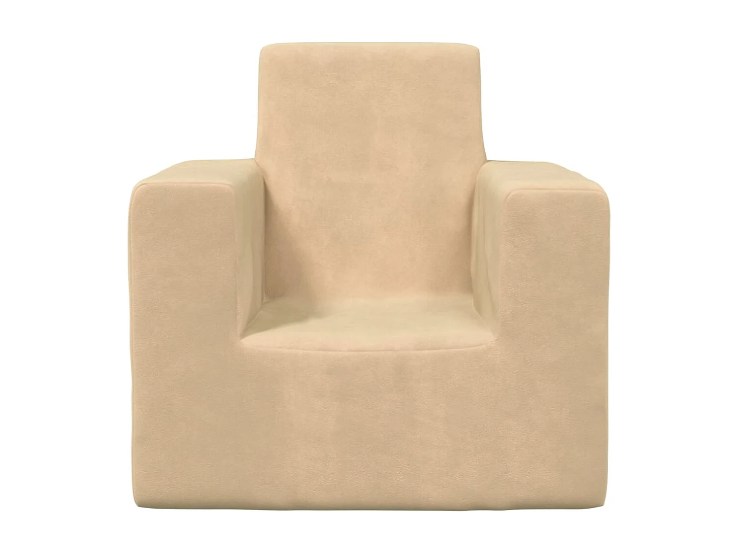 Canapé pour enfants Crème Peluche douce FR156593