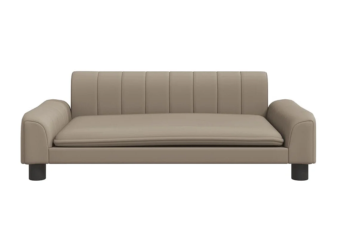 Canapé pour enfants cappuccino 90x53x30 cm similicuir FR674769