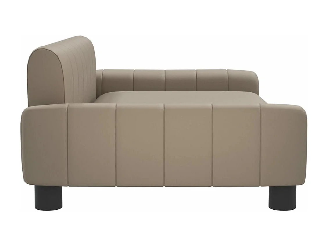 Canapé pour enfants cappuccino 90x53x30 cm similicuir FR674769