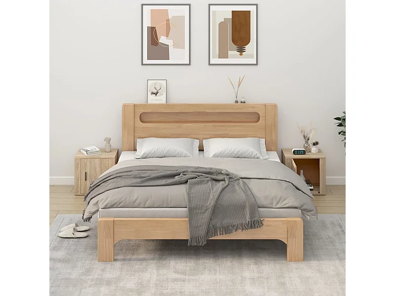 Tables de chevet 2 pcs Chêne sonoma 50x39x47 cm FR25575