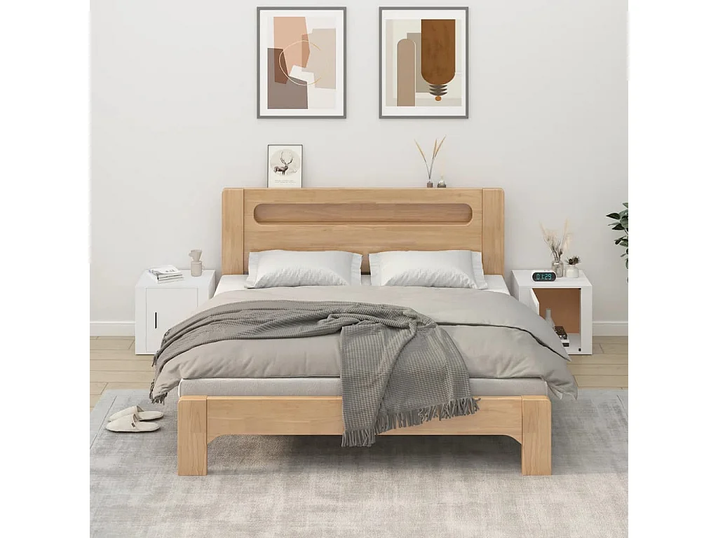 Nachtkastjes 2 st 50x39x47 cm wit BE304847