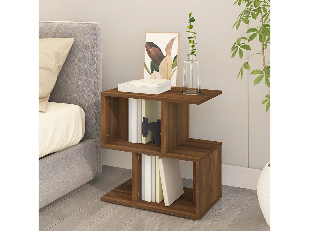 Tables de chevet 2 pcs Chêne marron 50x30x51,5 cm FR11658