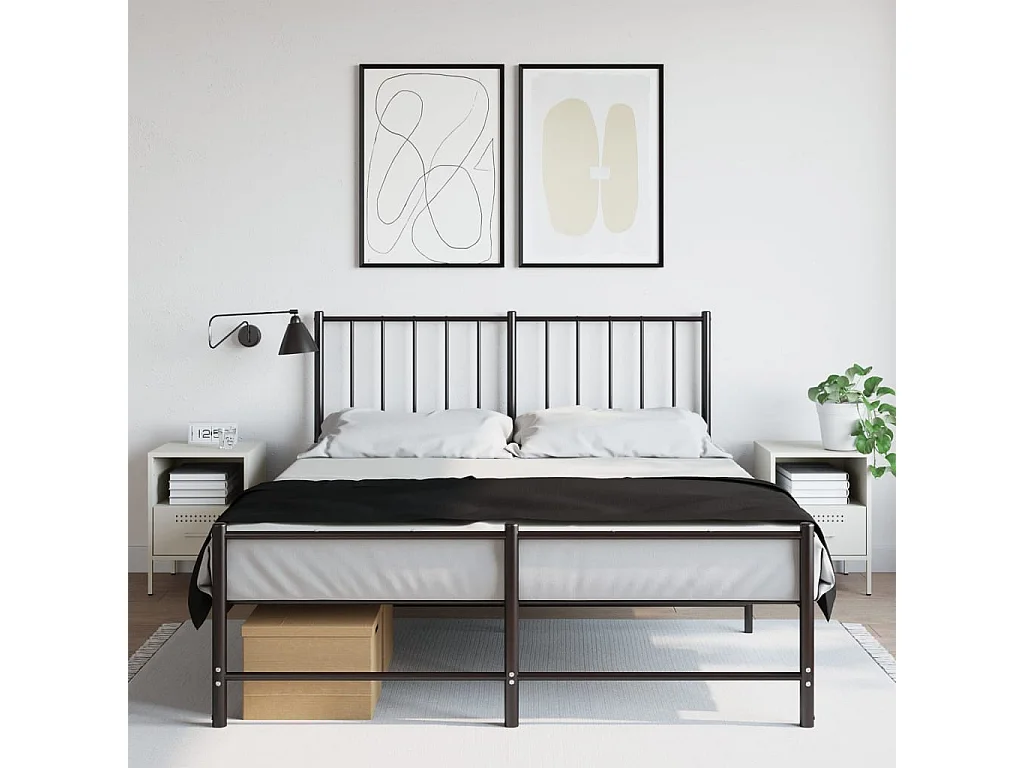 Mesas de cabeceira 2 pcs 36x39x50,5 cm aço branco PT801055