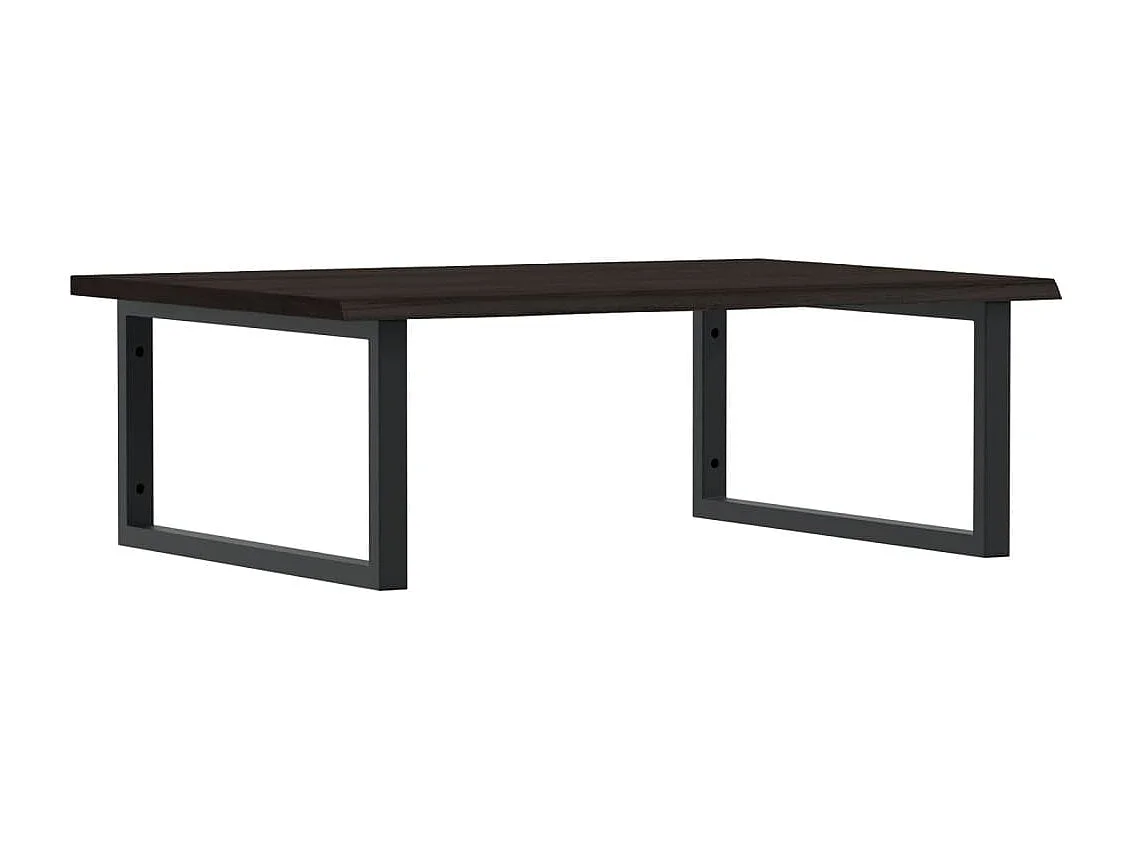 Badkamer wandschap staal en massief eikenhout BE244528