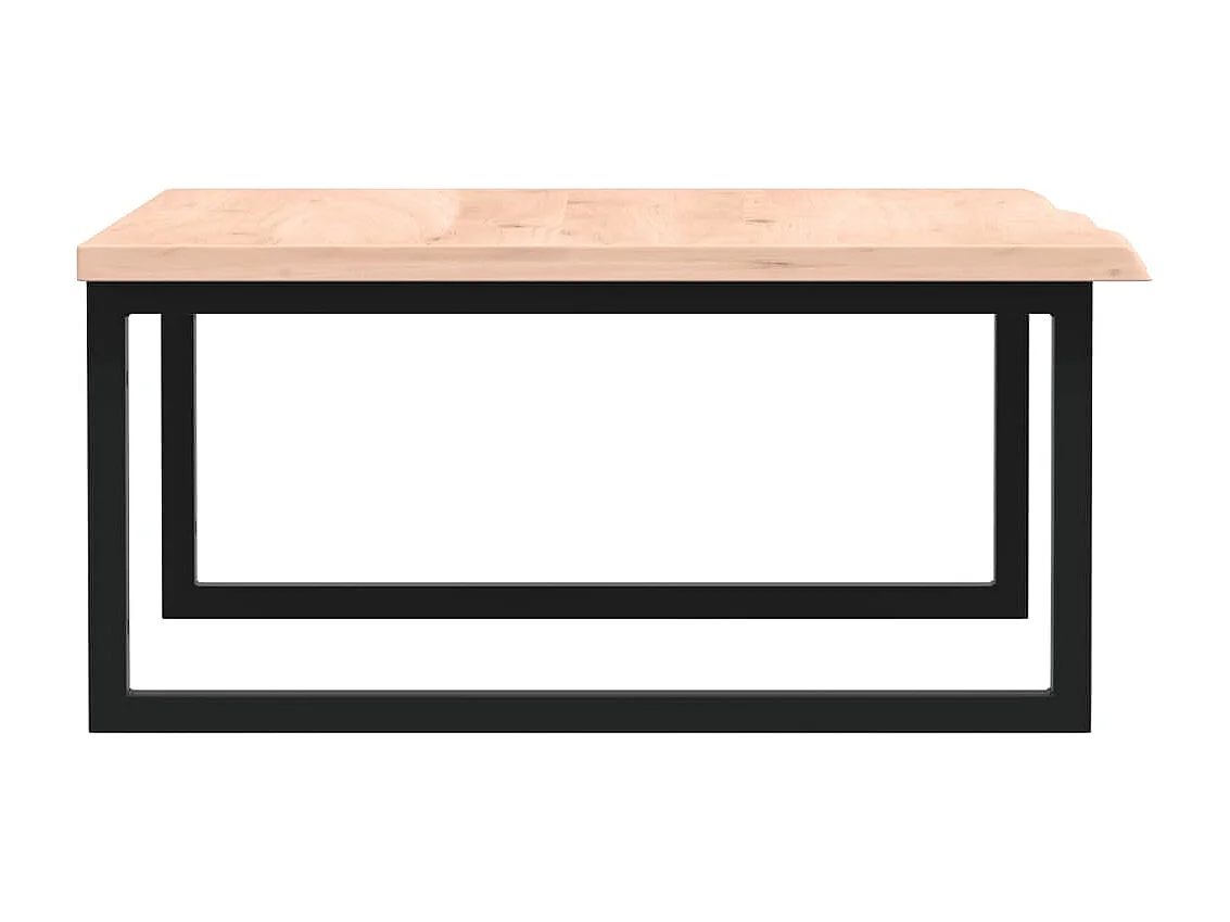 Badkamer wandschap staal en massief eikenhout BE315670