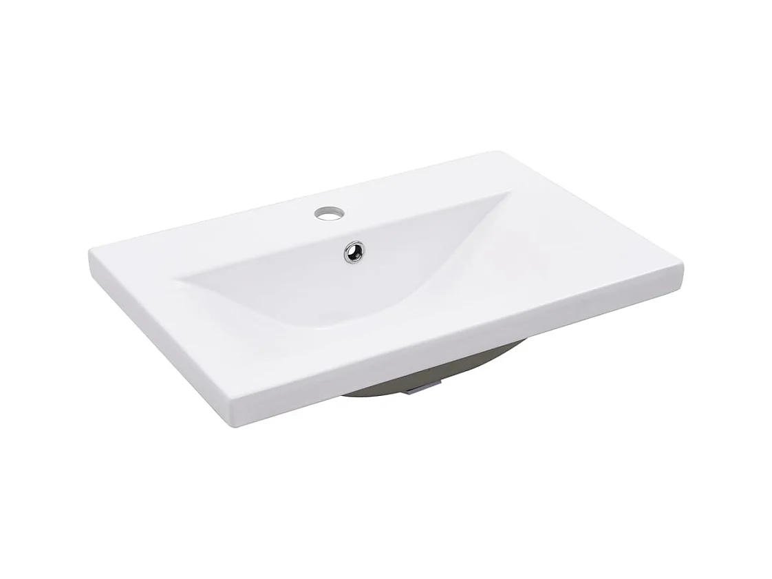 Meuble + vasque à encastrer Noir Fer FR768802