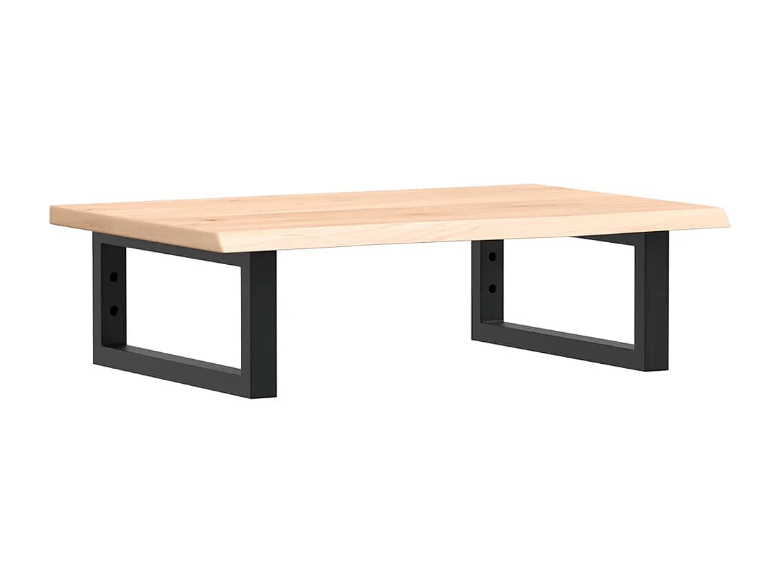 Badkamer wandschap staal en massief eikenhout BE460363