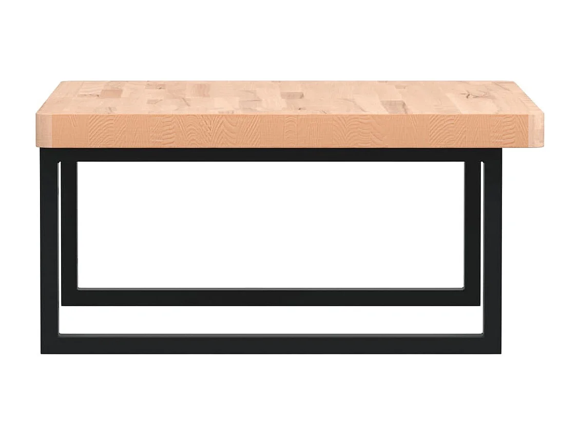 Badkamer wandschap staal en massief beukenhout BE368224