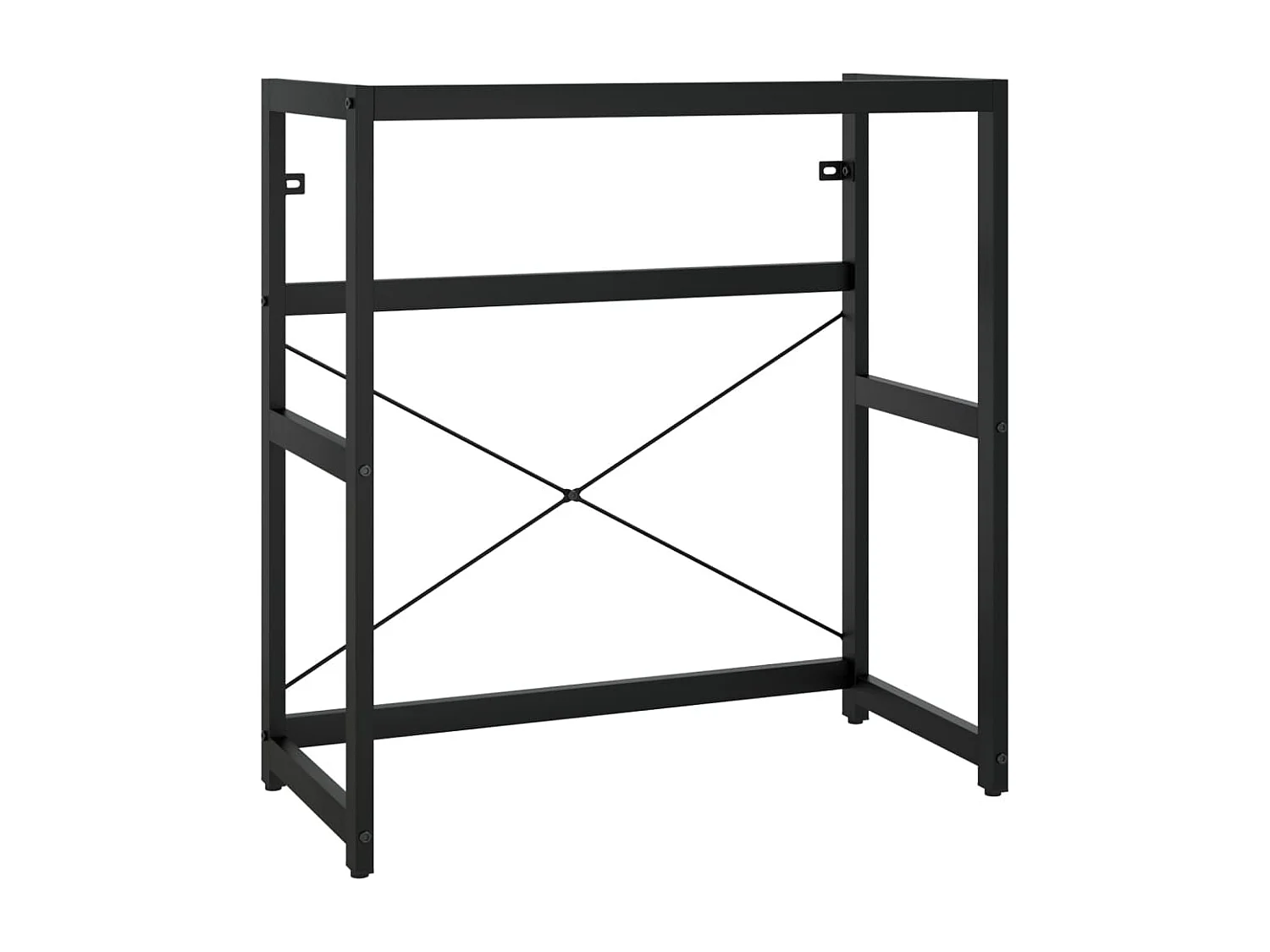 Meuble + vasque à encastrer Noir Fer FR198742