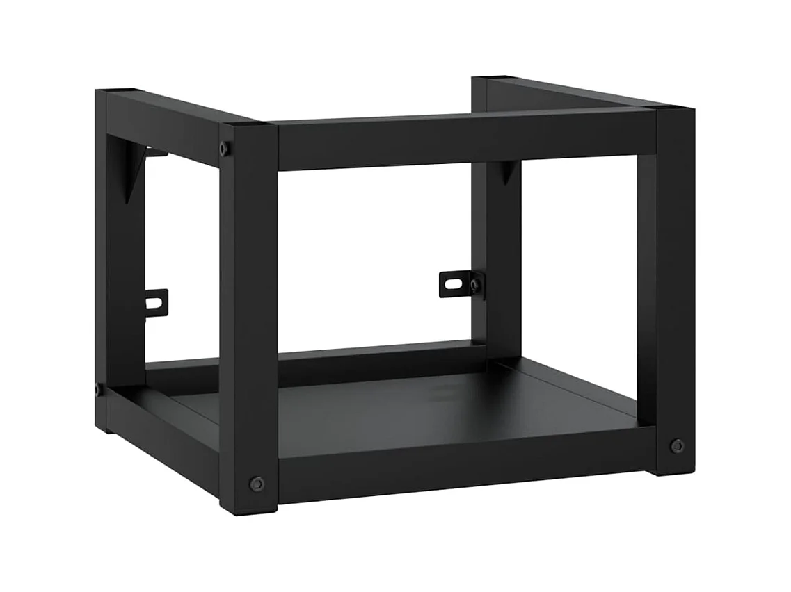 Estructura de lavabo suspendido hierro negro 40x38x31 cm ES859215