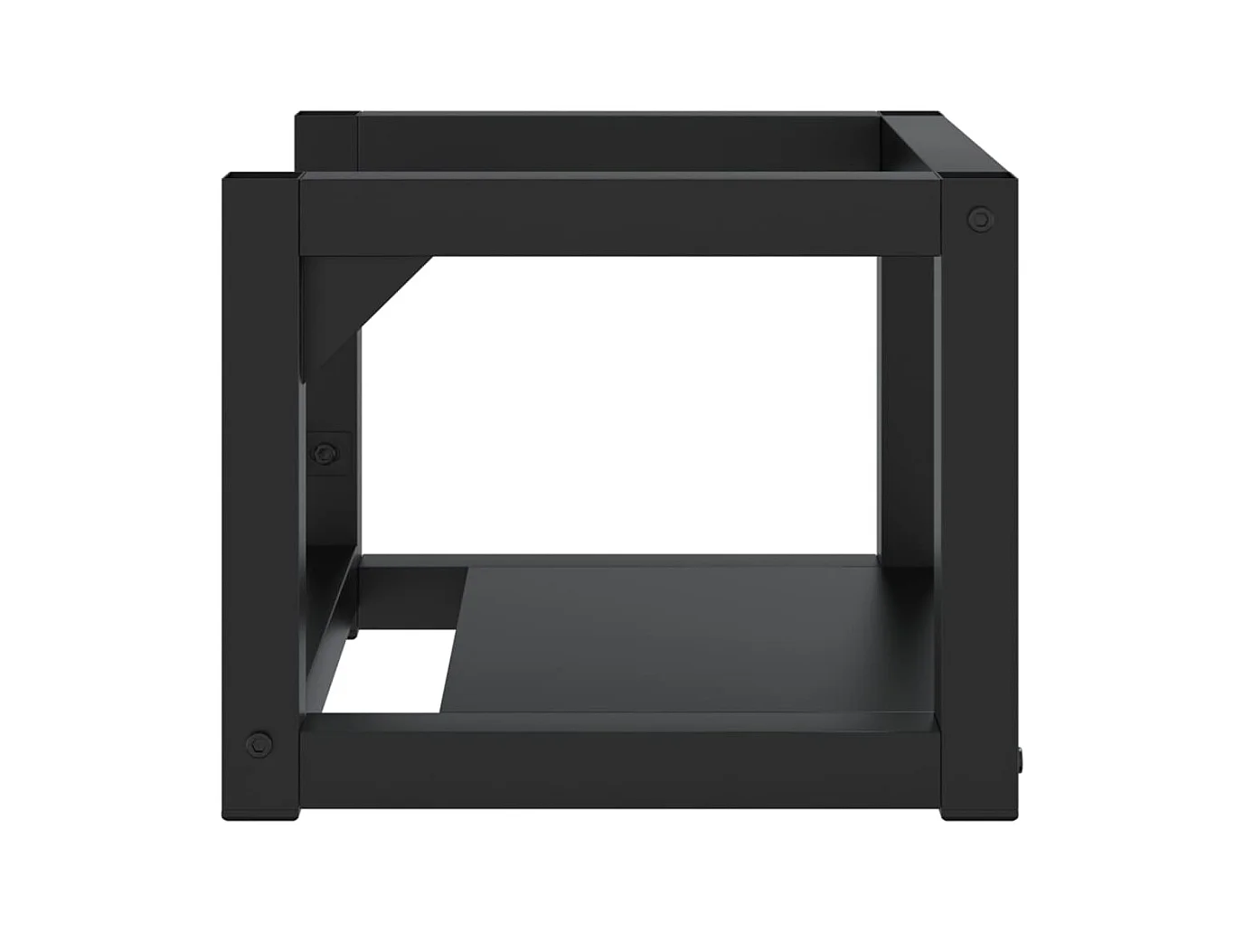 Estructura de lavabo suspendido hierro negro 40x38x31 cm ES859215