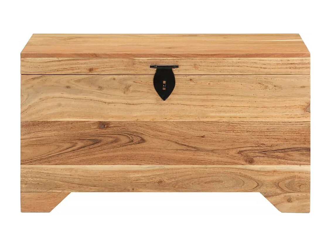 Coffre de rangement Bois d'acacia solide FR977926