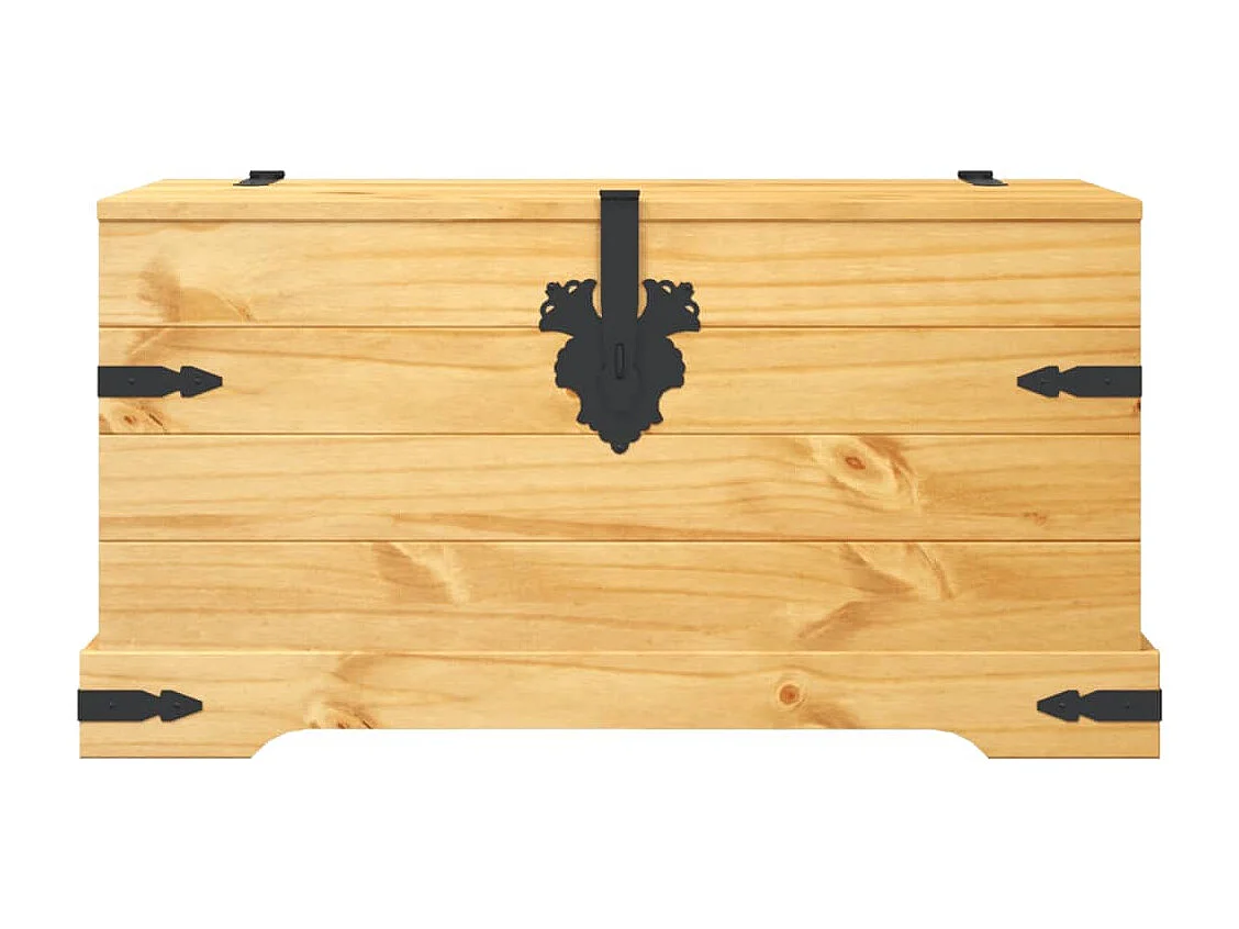 Coffre de rangement Pin mexicain Gamme Corona 91x49,5x47 cm FR353826