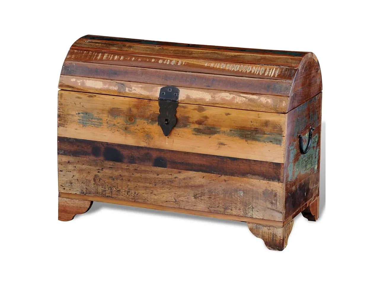 Coffre de rangement Bois de récupération massif FR209913
