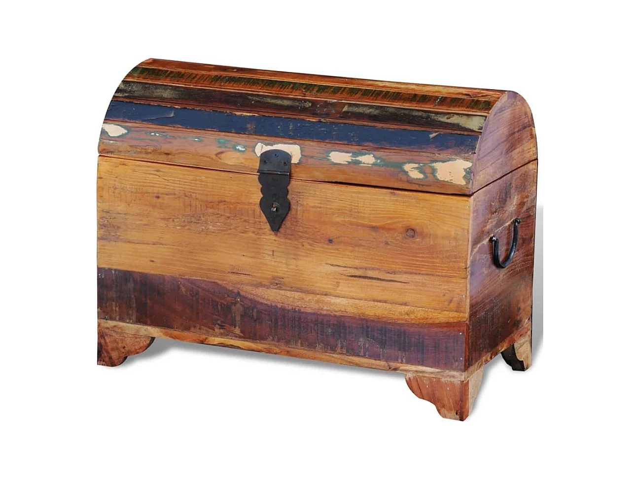 Coffre de rangement Bois de récupération massif FR209913
