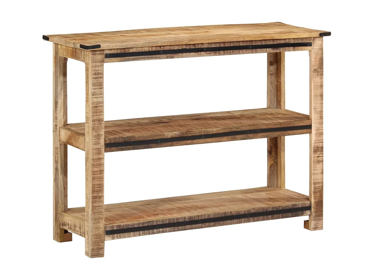 Table console 100x35x75 cm bois de manguier massif FR771722