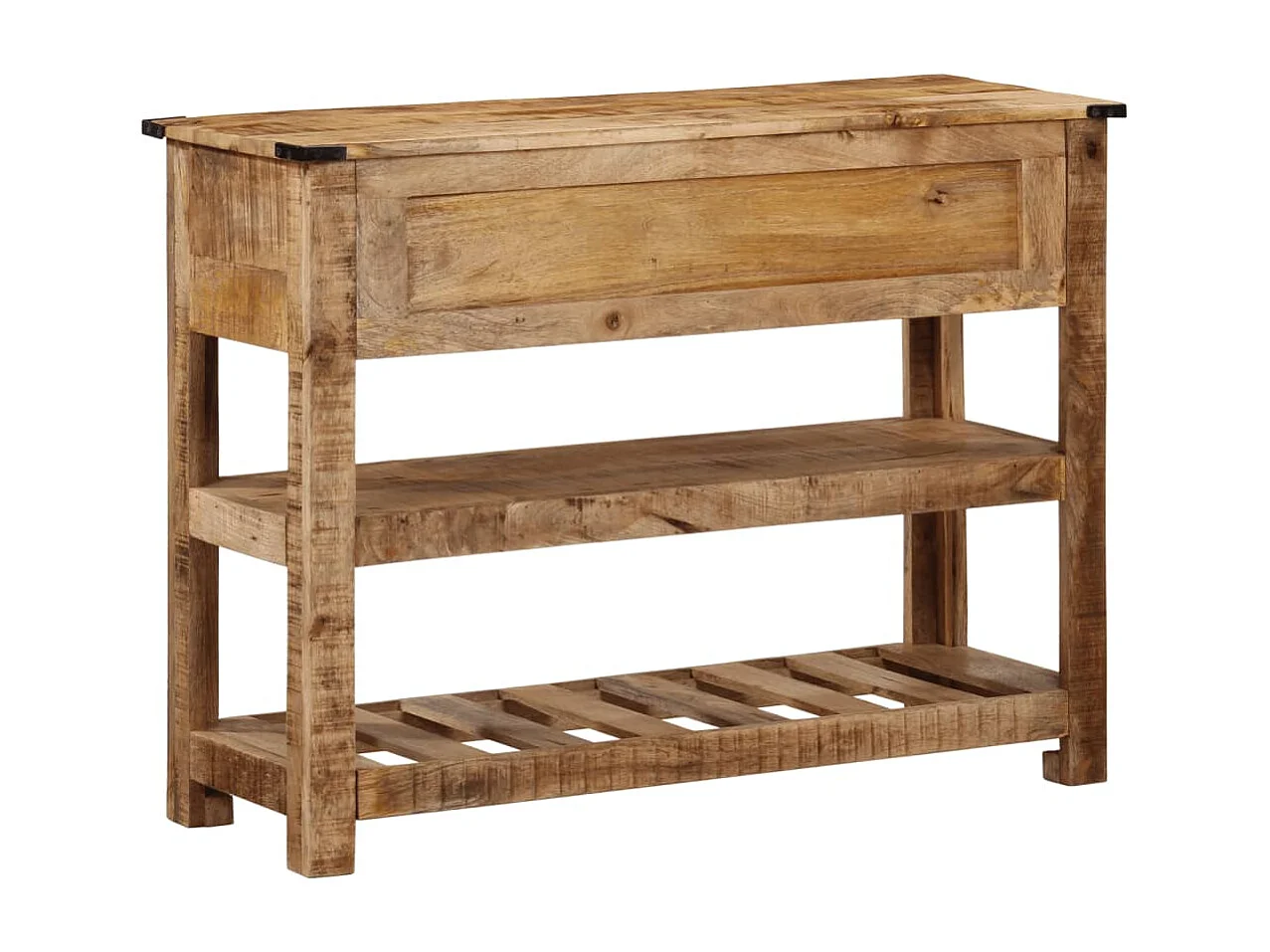 Table console 100x35x75 cm bois de manguier massif FR443860