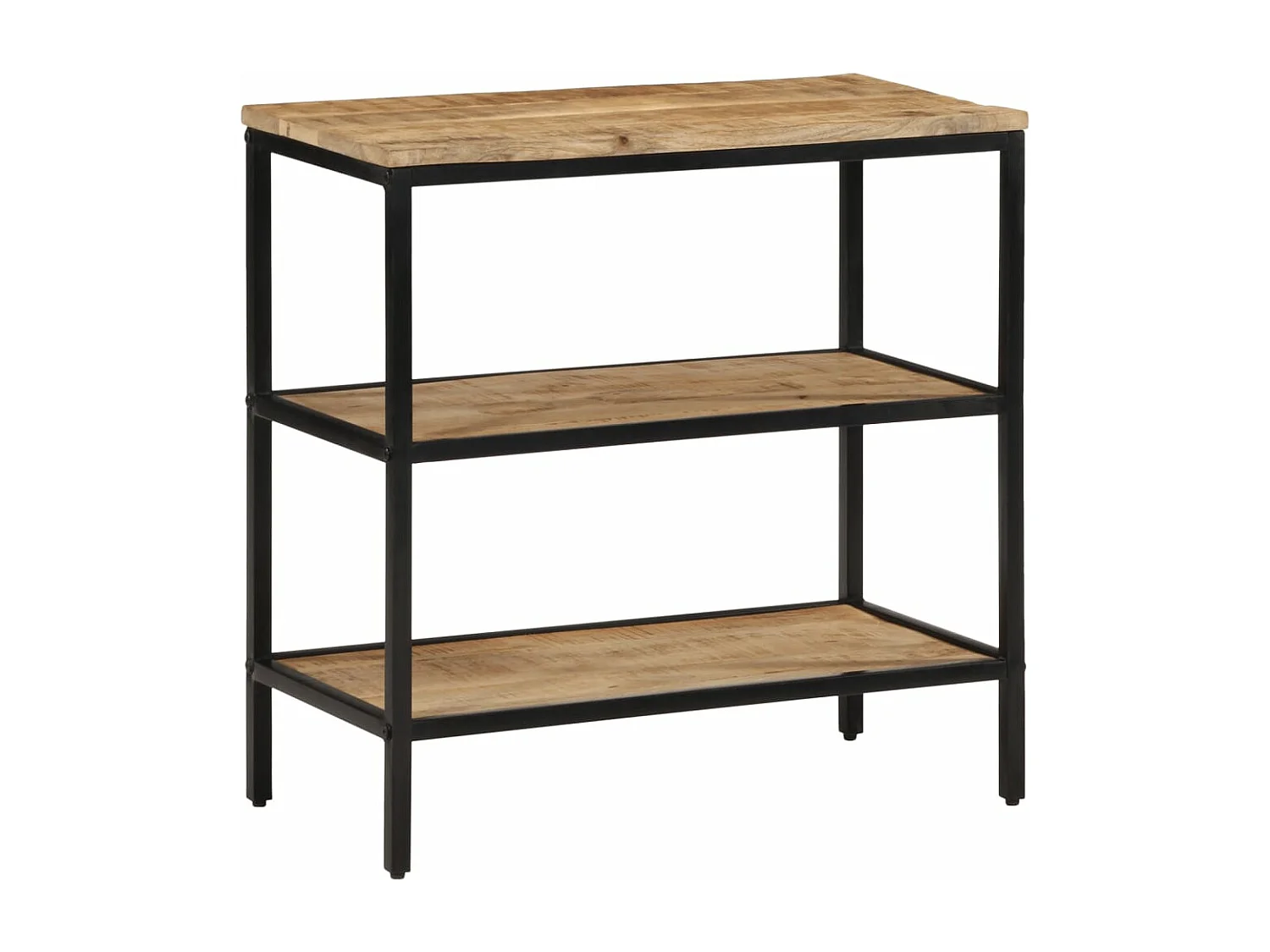 Table console 70x35x70 cm bois de manguier massif brut FR696404