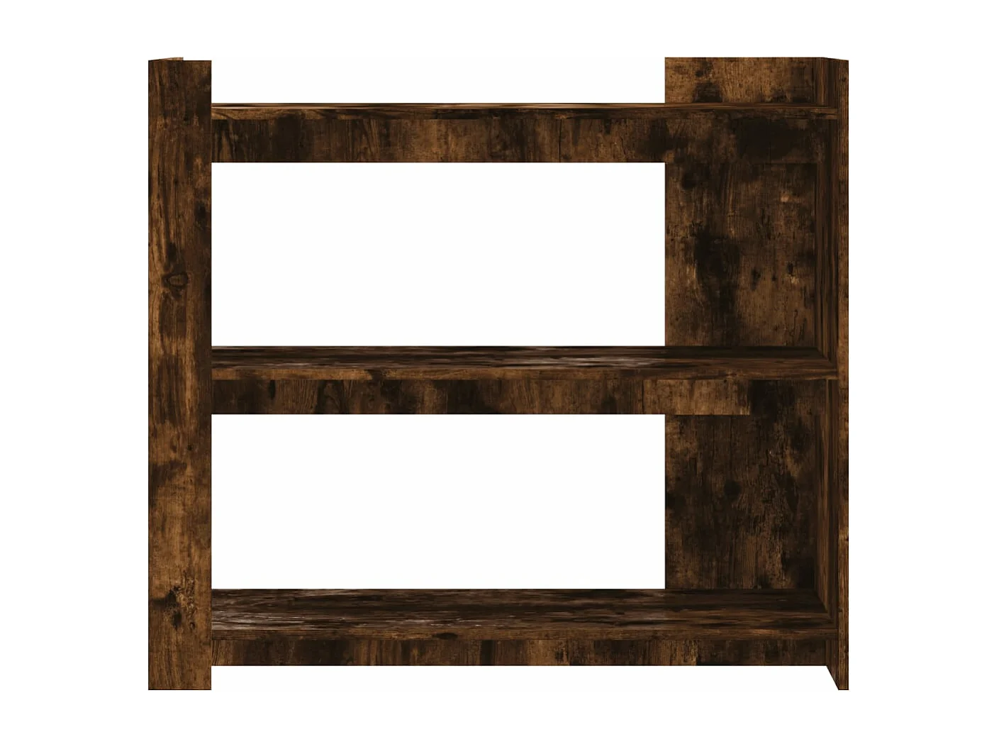 Table console chêne fumé 100x35x90 cm bois d'ingénierie FR657582