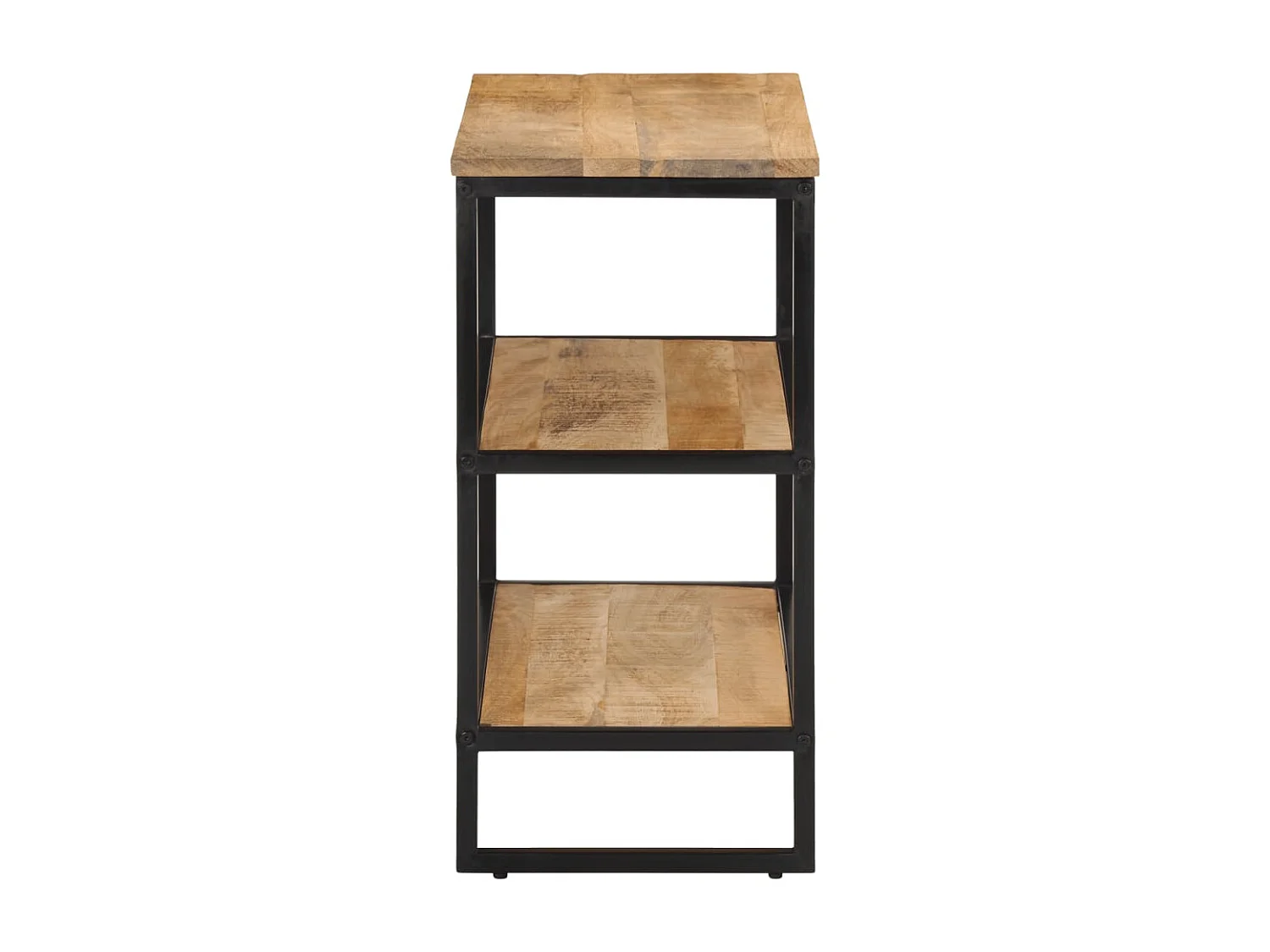 Table console 100x35x70 cm bois de manguier massif brut FR271399