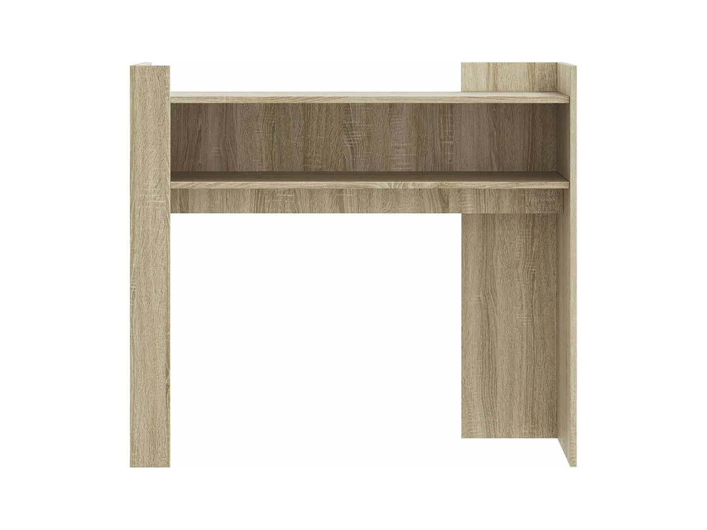 Table console chêne sonoma 100x35x90 cm bois d'ingénierie FR721949