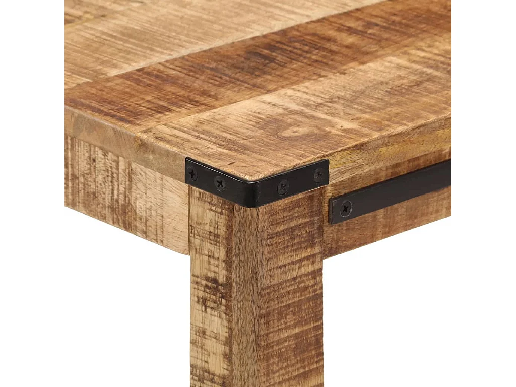 Table console 60x35x75 cm bois massif de manguier FR404547