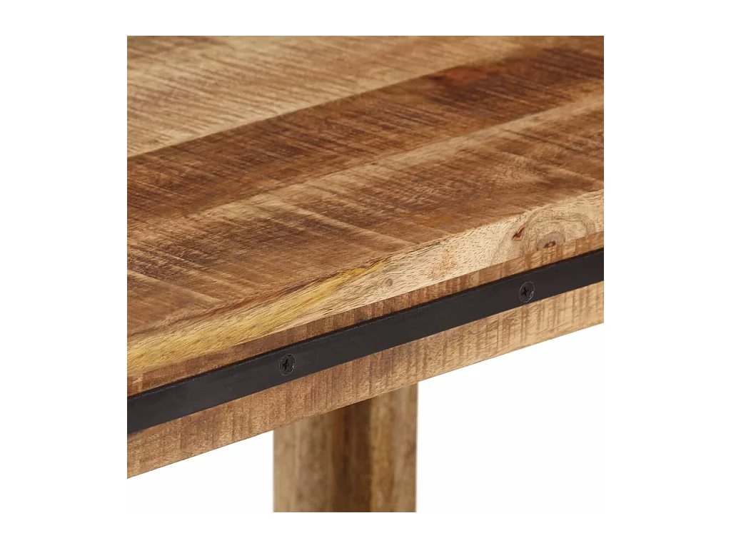 Mesa consola 60x35x75 cm madeira de mangueira maciça PT535175