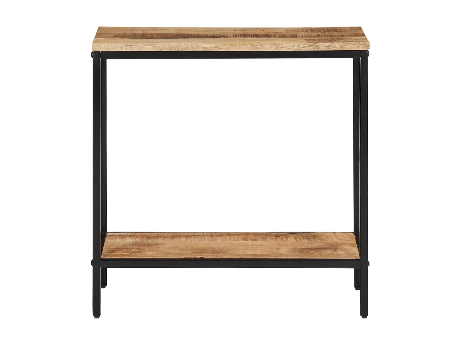 Table console 70x35x70 cm bois de manguier massif brut FR356608