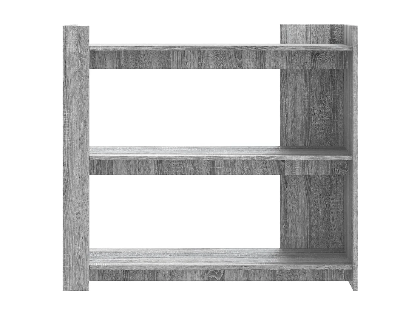 Table console sonoma gris 100x35x90 cm bois d'ingénierie FR830309