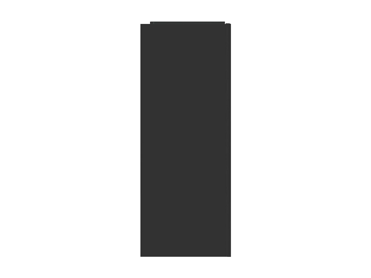 Wandtafel 100x35x90 cm bewerkt hout zwart BE679446