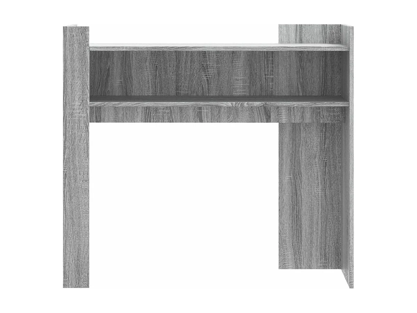 Table console sonoma gris 100x35x90 cm bois d'ingénierie FR318278