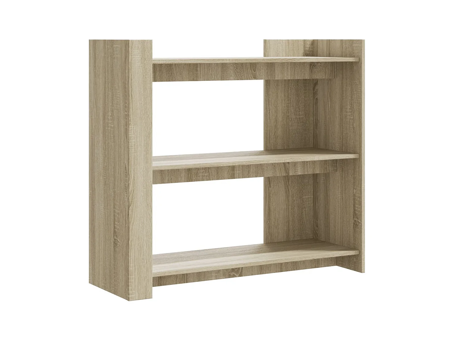 Table console chêne sonoma 100x35x90 cm bois d'ingénierie FR308686