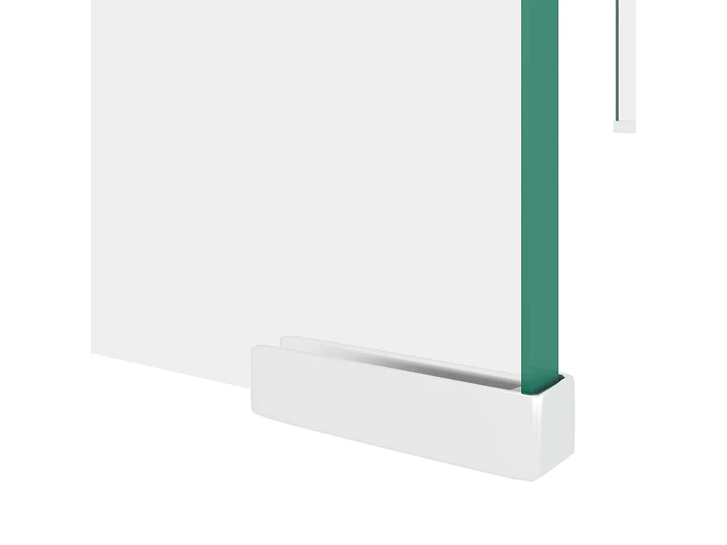 Meuble TV/pour moniteur 80x30x13 cm verre transparent FR847753