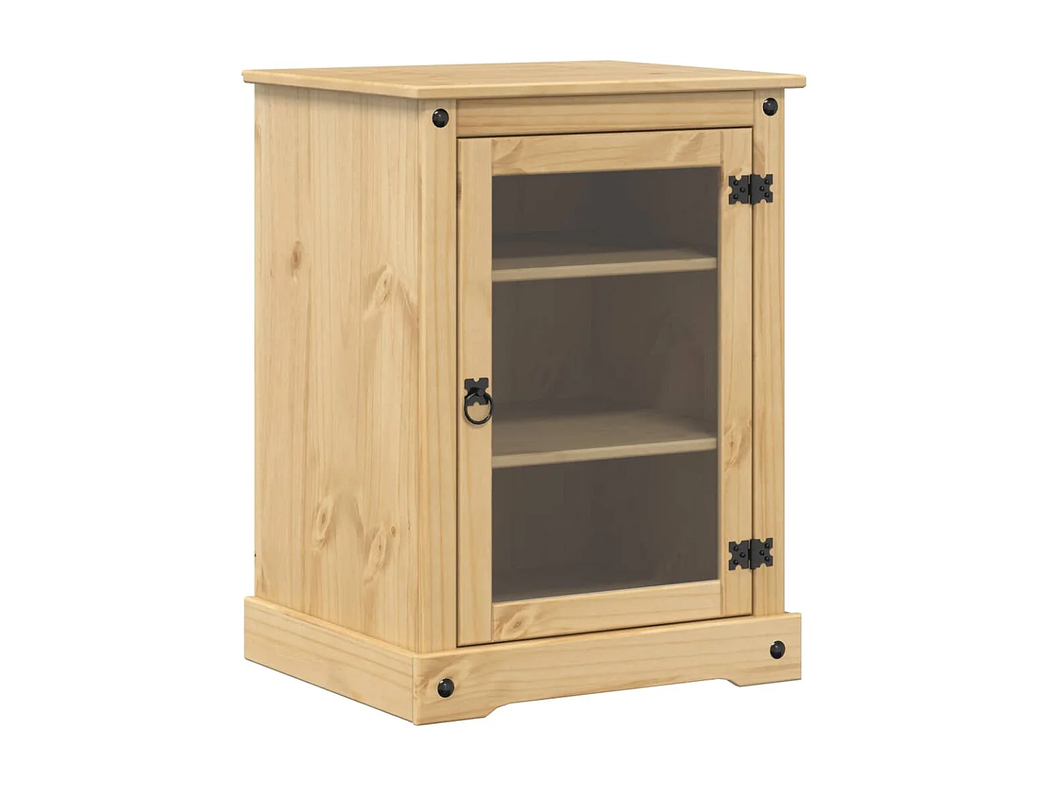 Móvel de HiFi Corona 60x50x82 cm madeira de pinho maciça PT755964