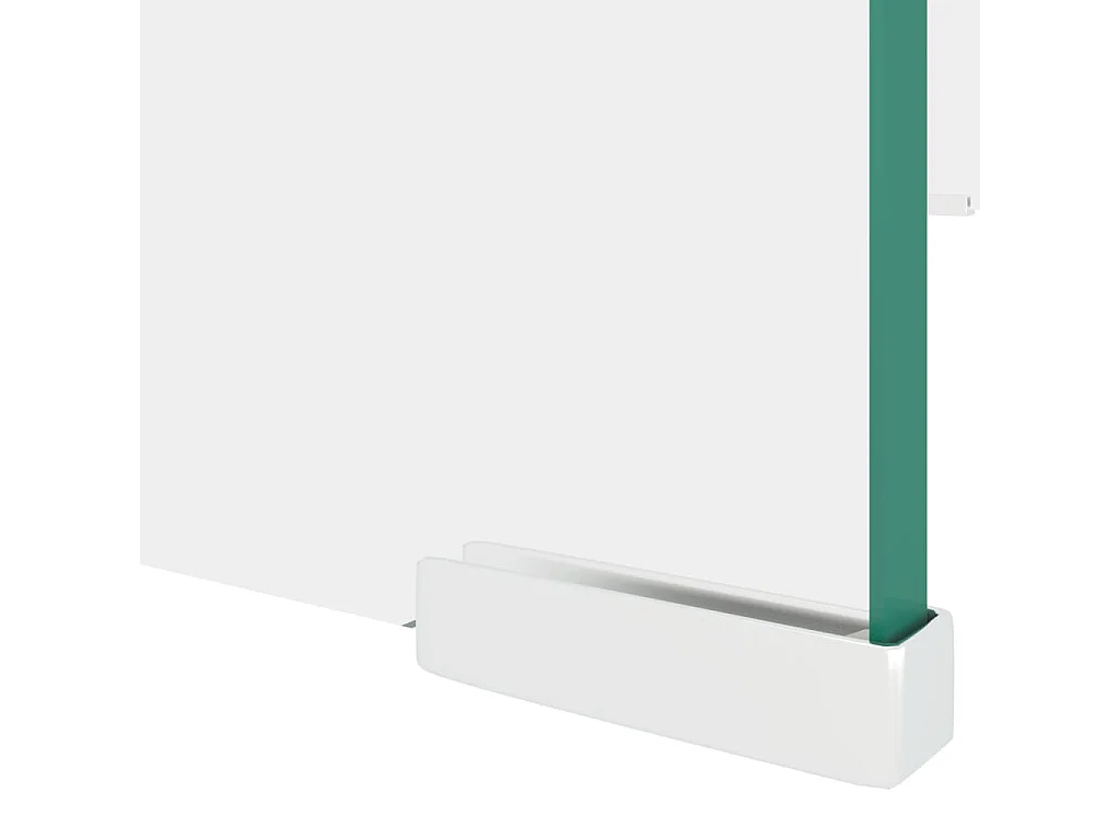 Meuble TV/pour moniteur 70x30x13 cm verre transparent FR839116