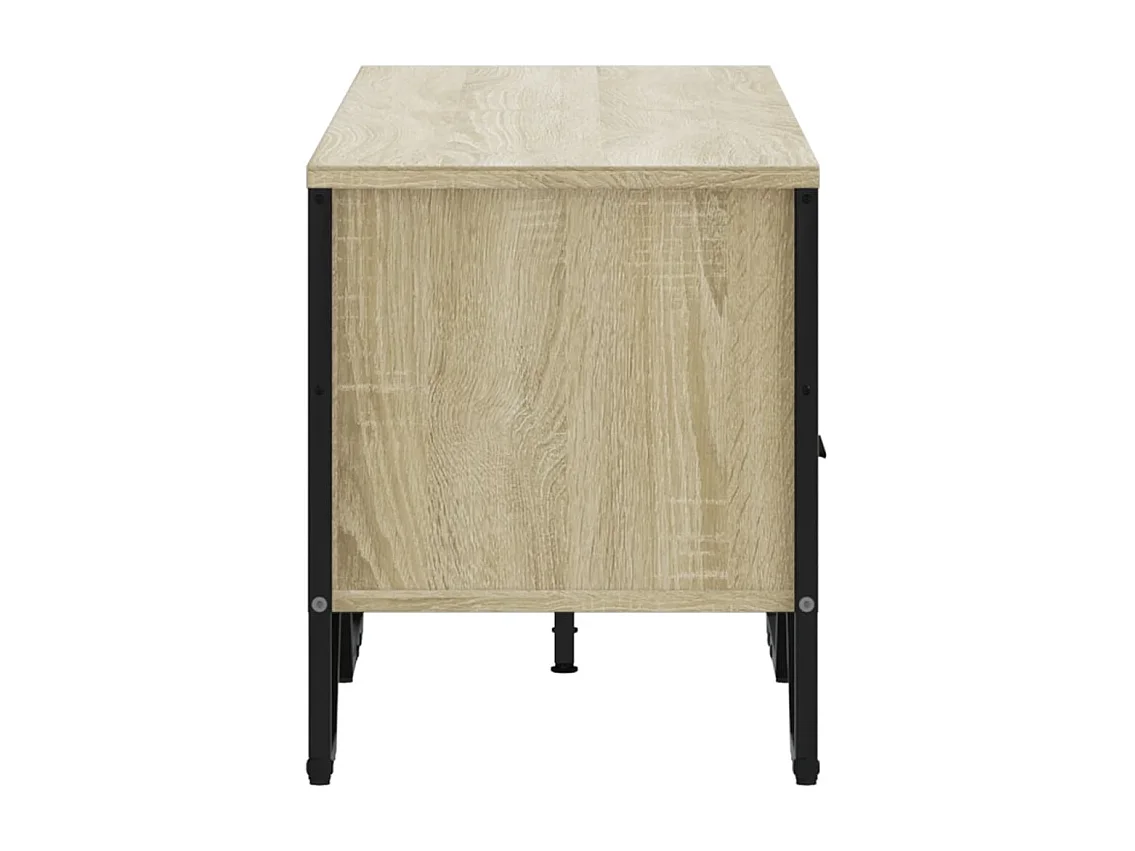 Móvel p/ TV 122x34x41 cm madeira processada carvalho sonoma PT862747