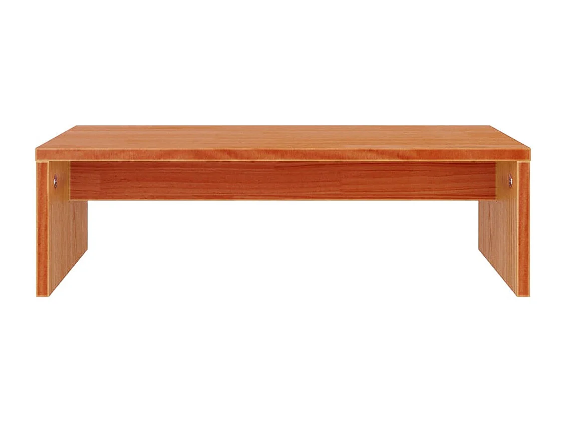 Suporte para monitor 50x27x15 cm pinho maciço castanho mel PT890454