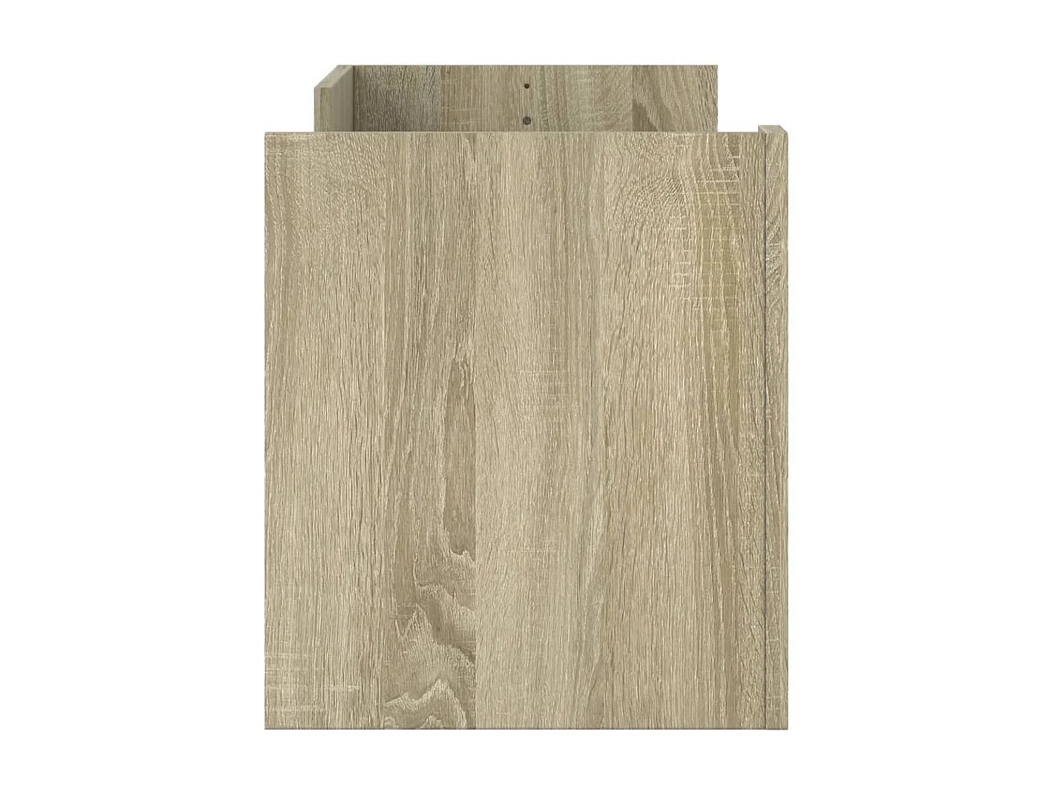 Mueble para TV madera contrachapada color roble 100x35x40 cm ES918573