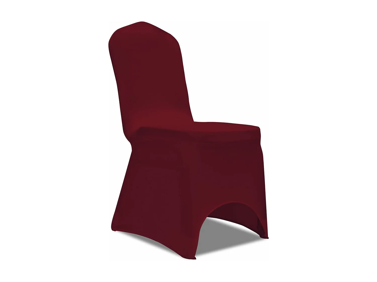 Housses élastiques de chaise Bordeaux 24 pcs FR590512