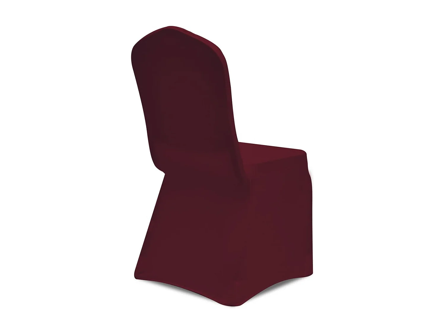 Capa extensível para cadeira 4 pcs bordô PT273285