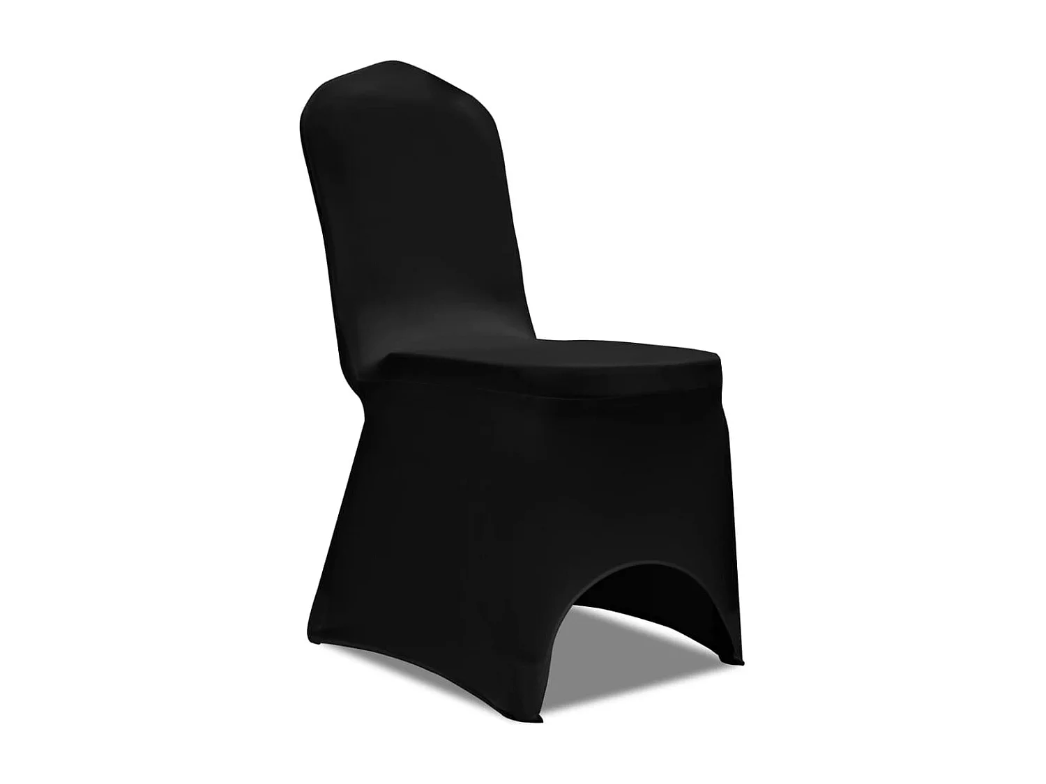 Housses élastiques de chaise Noir 30 pcs FR231042