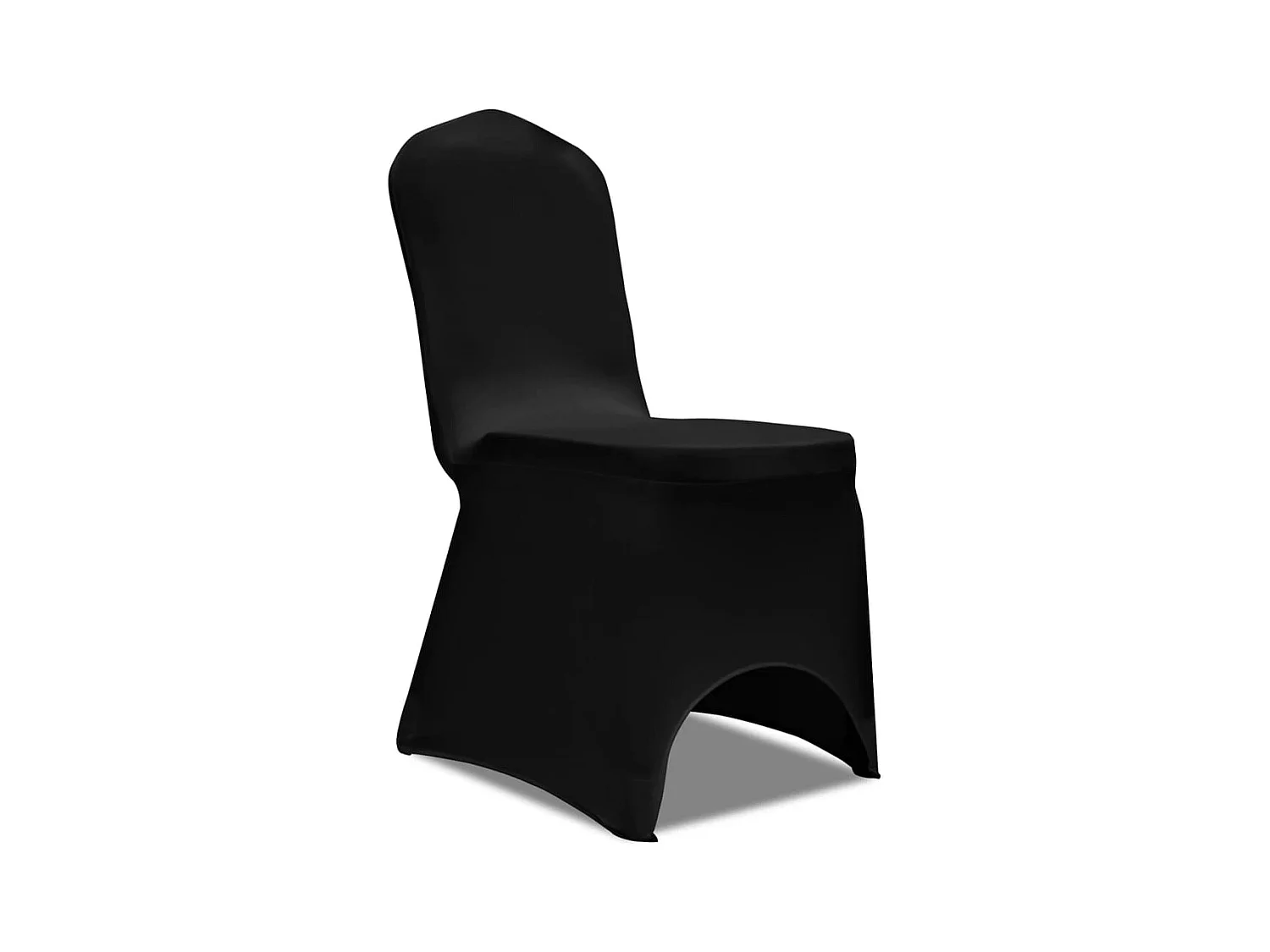 Housses élastiques de chaise Noir 30 pcs FR231042