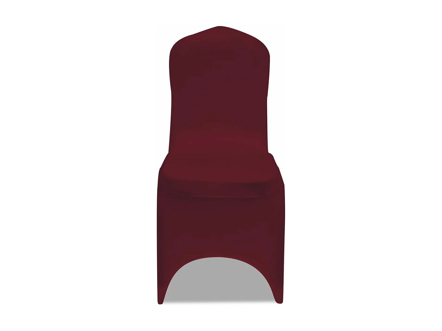 Capa extensível para cadeira 100 pcs bordô PT619532