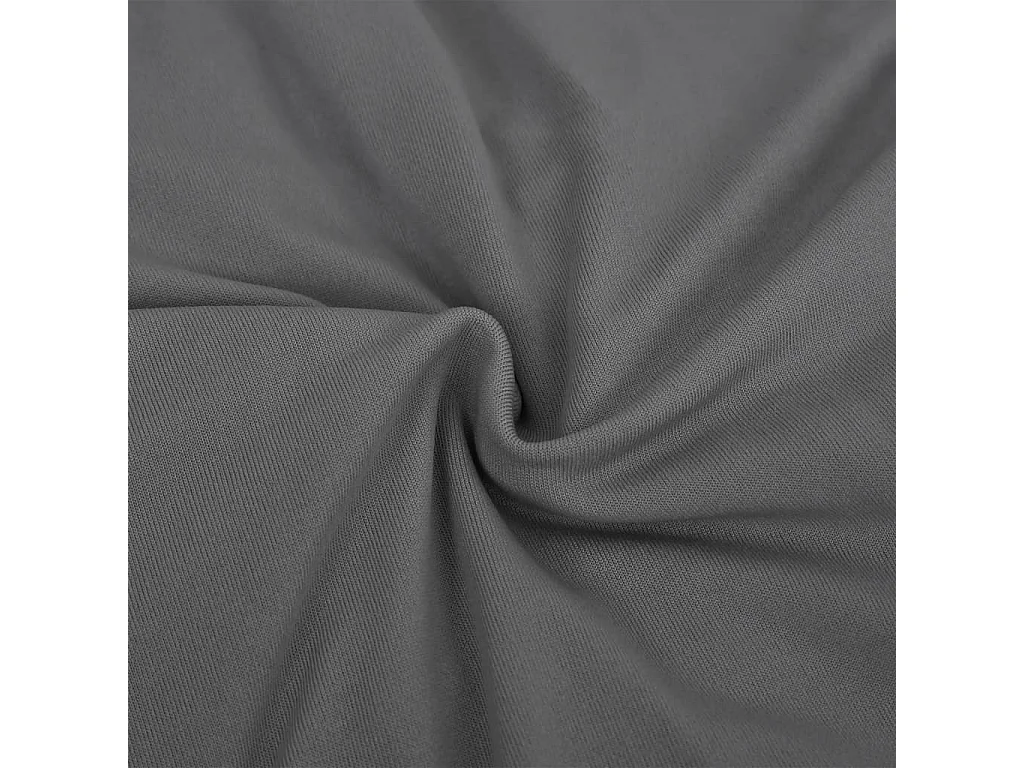 Housse extensible canapé 4places Anthracite Jersey de polyester FR431426