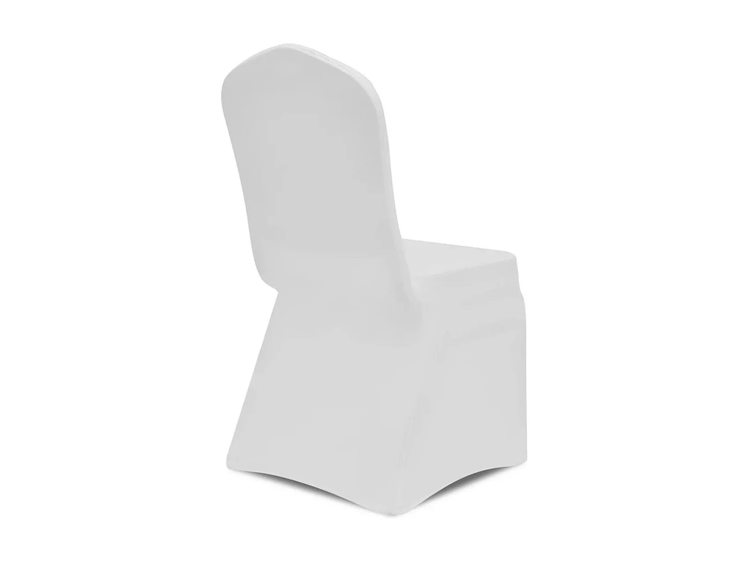 Funda de silla elástica color crema 18 unidades ES195413