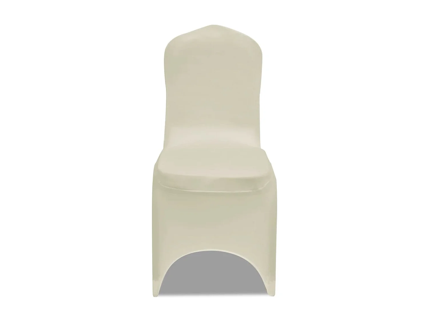 Housses élastiques de chaise Crème 24 pcs FR172759